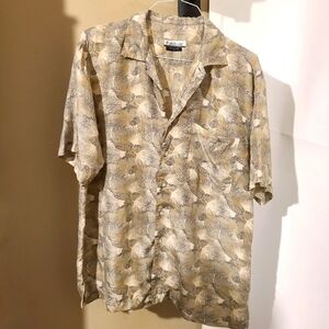 FireThorn Silk Causal Button Up